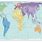 Scaled World Map
