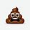 Scared Poop Emoji