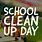 School Clean Up Day