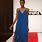 Sean Kelly Blue Fringe Dress