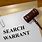Search Warrant Image