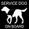 Service Dog Decal