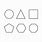 Shape Outline Icon