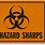 Sharps Container Label