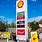 Shell Gas Station Price Signs