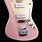 Shell Pink Guitar