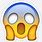 Shocked Scared Face Emoji