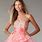Short Coral Prom Dress