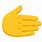 Sideways Hand. Emoji