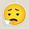 Sighing Emoji Face
