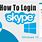 Sign into Skype Account