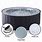 Silver Cloud Portable Inflatable Quick Heating Round Hot Tub