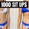 Sit Up Challenge Before and After