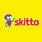 Skitto Sim Logo Down