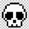Skull Pixel Art