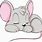 Sleeping Mouse Cartoon
