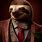 Sloth in Suit