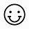 Smile Emoji Outline