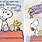 Snoopy Anniversary Card