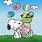 Snoopy Easter Cartoon