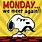 Snoopy Monday Meme