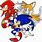 Sonic Tails and Knuckles