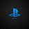 Sony PlayStation Logo Blue