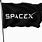 SpaceX Flag