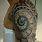 Spiral Clock Tattoo