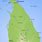 Sri Lanka Mountain Map