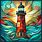 Stained Glass Lighthouse