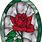 Stained Glass Rose Patterns Free