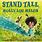 Stand Tall Book