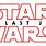 Star Wars Last Jedi Logo