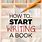 Start Writing a Book