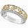 Sterling Silver Gold Ring Band
