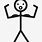 Stick Figure with Muscles