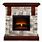 Stone Electric Fireplace Heater