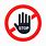 Stop Hand Logo
