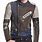 Studded Leather Jacket Men