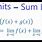 Sum of Limits
