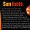 Sun Fun Facts