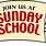 Sunday School Promotion Clip Art