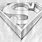 Superman Logo Sketch