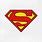 Superman Logo Stencil