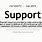 Support Definition