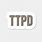 TTPD Logo Sticker