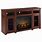 TV Console with Big Fireplace