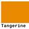 Tangerine Color Chart