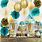 Teal and Gold Party Decorations